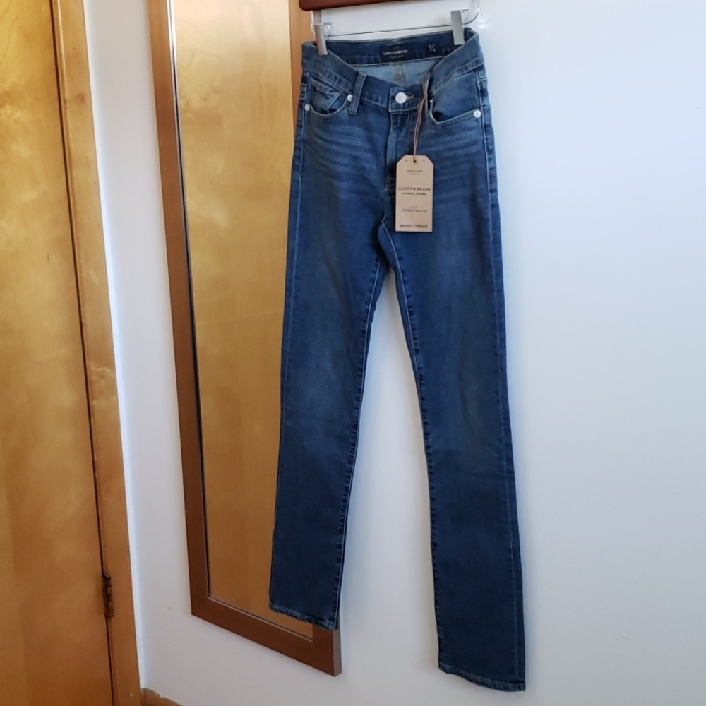 Lucky Brand Brooke Straight Jeans